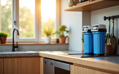 Adoucisseur d’eau : solution efficace contre le calcaire à la maison